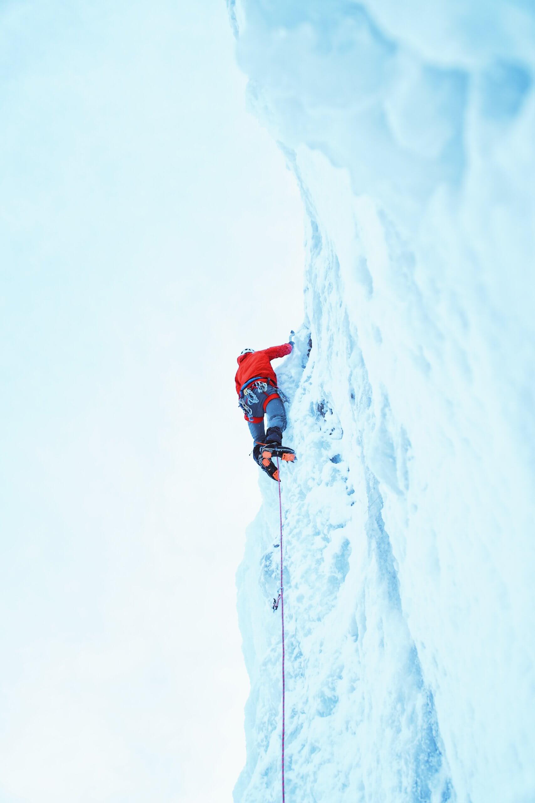 ice climbing
