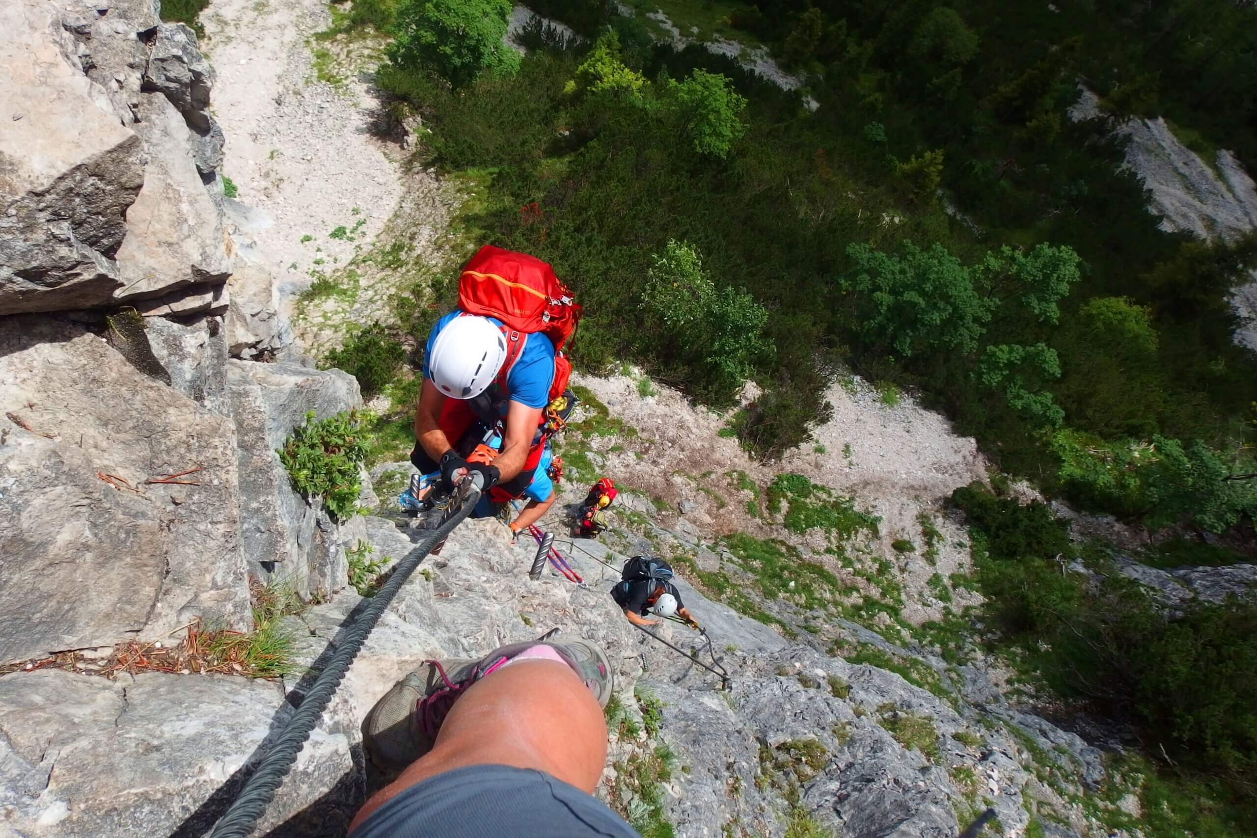 Via Ferrata heights