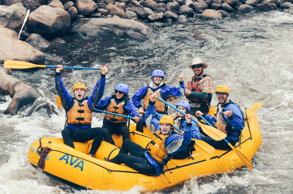Whitewater Rafting the Arkansas River, Colorado
